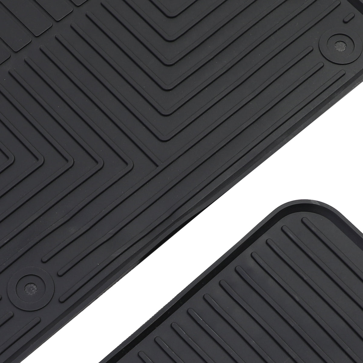 Tappetini Gomma Neri Premium Set per Kia Sorento 3 (2015-2020)