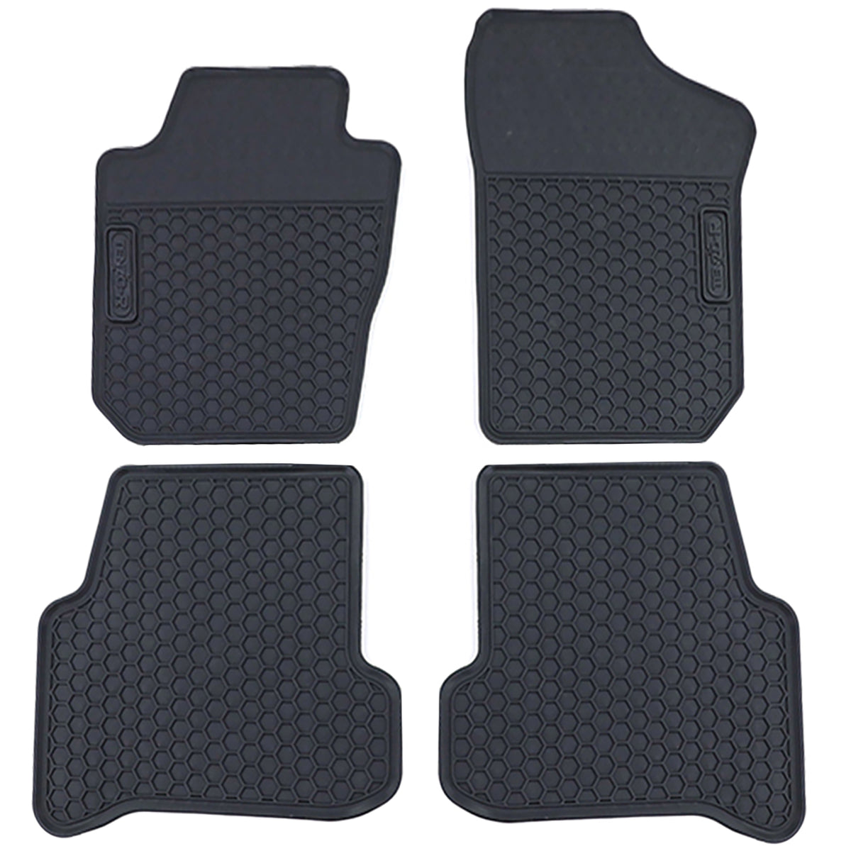 Set Tappetini in Gomma Neri Premium per Seat Ibiza 4 6J 6P Dal 08