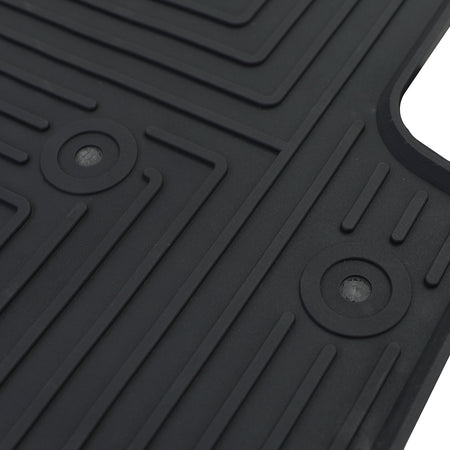 Tappetini in Gomma Nera Premium Set 4 Pezzi per Hyundai I30 GD 2011-2016