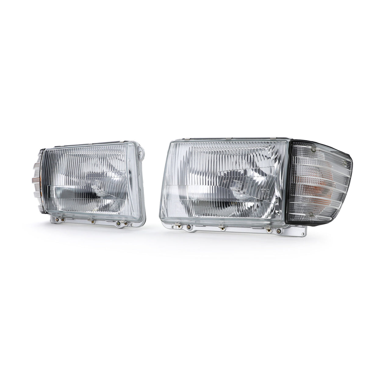 Fari Set Senza LWR 6 Poli con Indicatori Bianchi per Mercedes SL SLC R107 C107