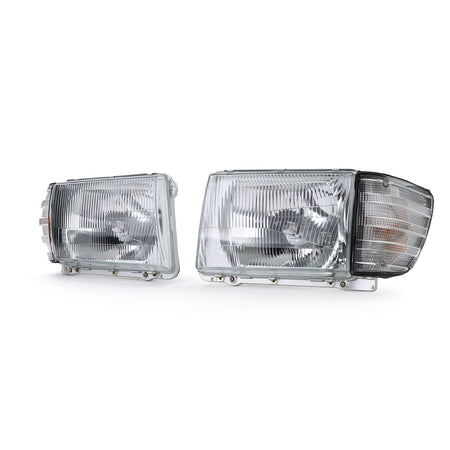 Fari Set Senza LWR 6 Poli con Indicatori Bianchi per Mercedes SL SLC R107 C107
