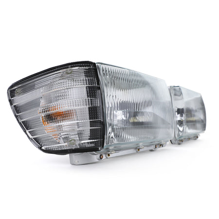 Fari Set Senza LWR 6 Poli con Indicatori Bianchi per Mercedes SL SLC R107 C107