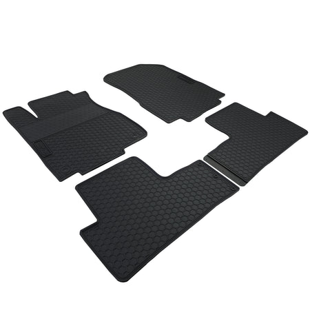 Tappetini Gomma Neri Premium Set per Honda CR-V 4 (2012-2018)