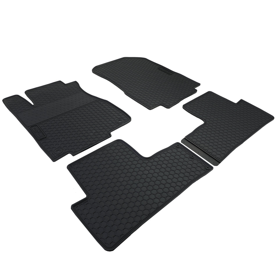 Tappetini Gomma Neri Premium Set per Honda CR-V 4 (2012-2018)