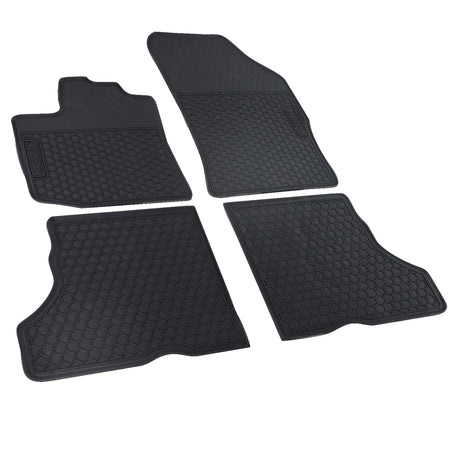 Set Tappetini in Gomma Neri Premium per Dacia Dokker 2012-2021