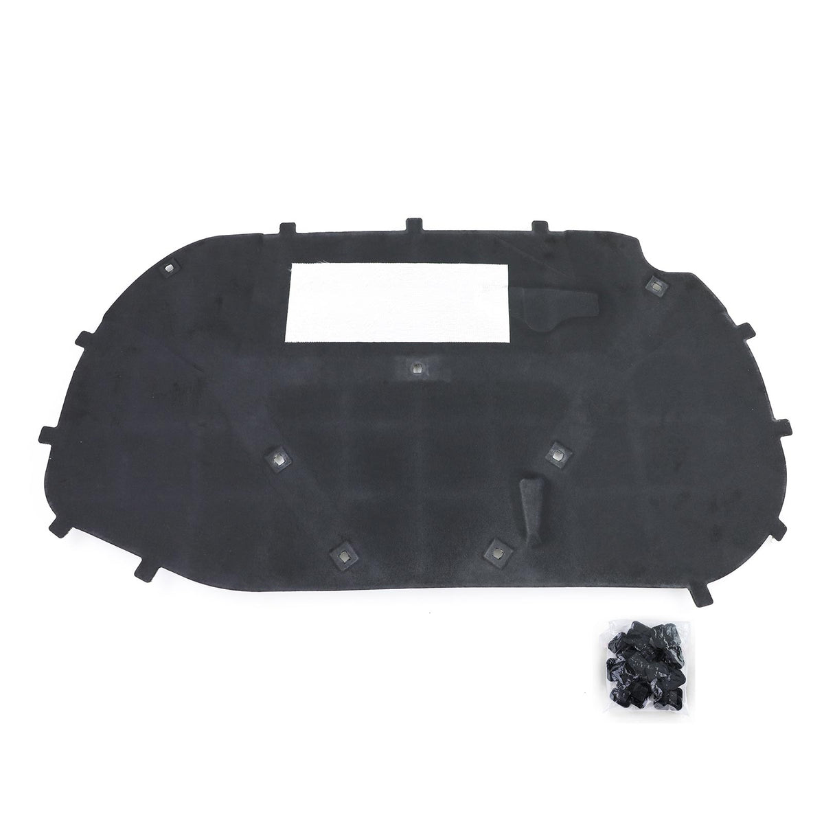 Insonorizzante Cofano con Clips per Volkswagen Scirocco 137 138 2008-2017