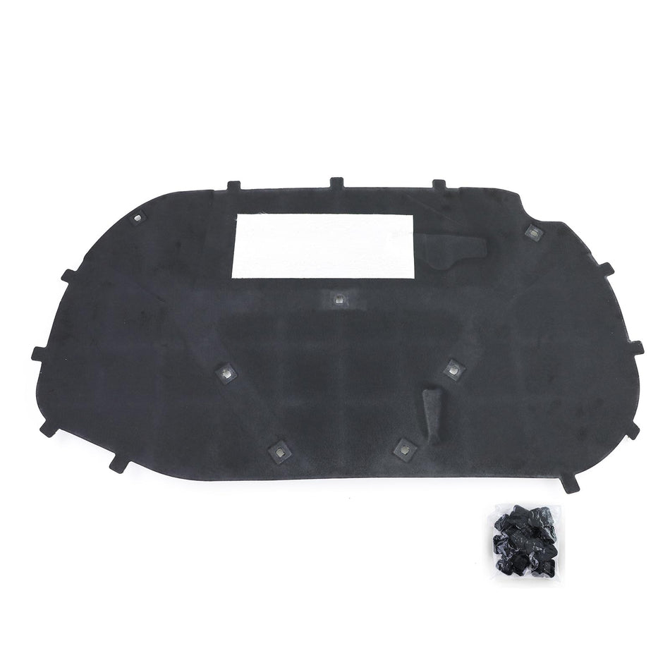 Insonorizzante Cofano con Clips per Volkswagen Scirocco 137 138 2008-2017
