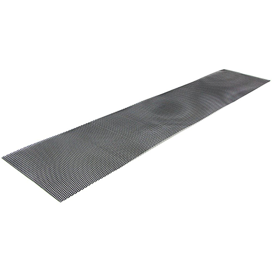 Griglia in Alluminio Nera 120x30cm per Aerazione Universale, Facile da Montare