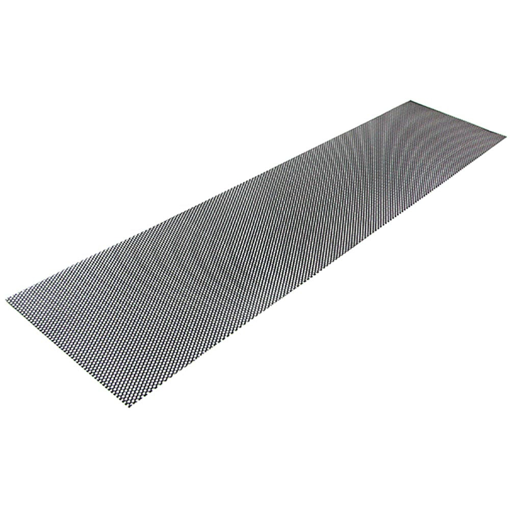 Griglia in Alluminio Nera 100x40cm per Personalizzazione Auto Universale