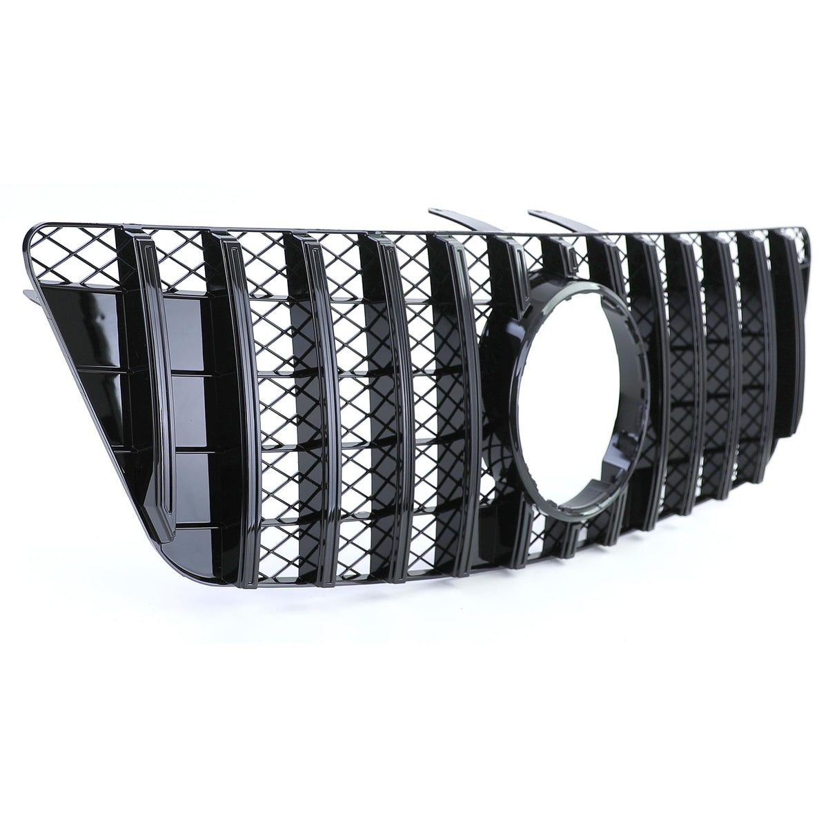 Griglia Sportiva Nera Lucida per Mercedes ML W164 Facelift 2008-2011