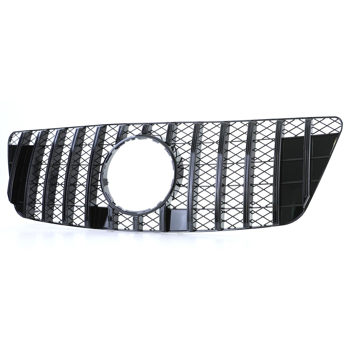 Griglia Sportiva Nera Lucida per Mercedes ML W164 Facelift 2008-2011