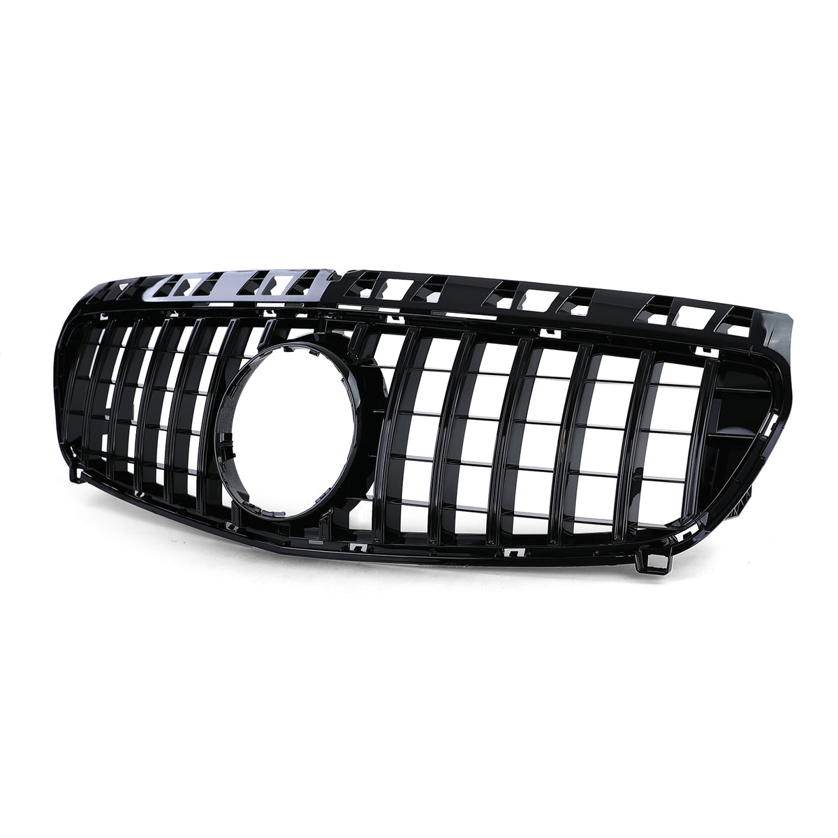 Griglia Anteriore Nera Lucida per Mercedes Classe A W176 2012-2015
