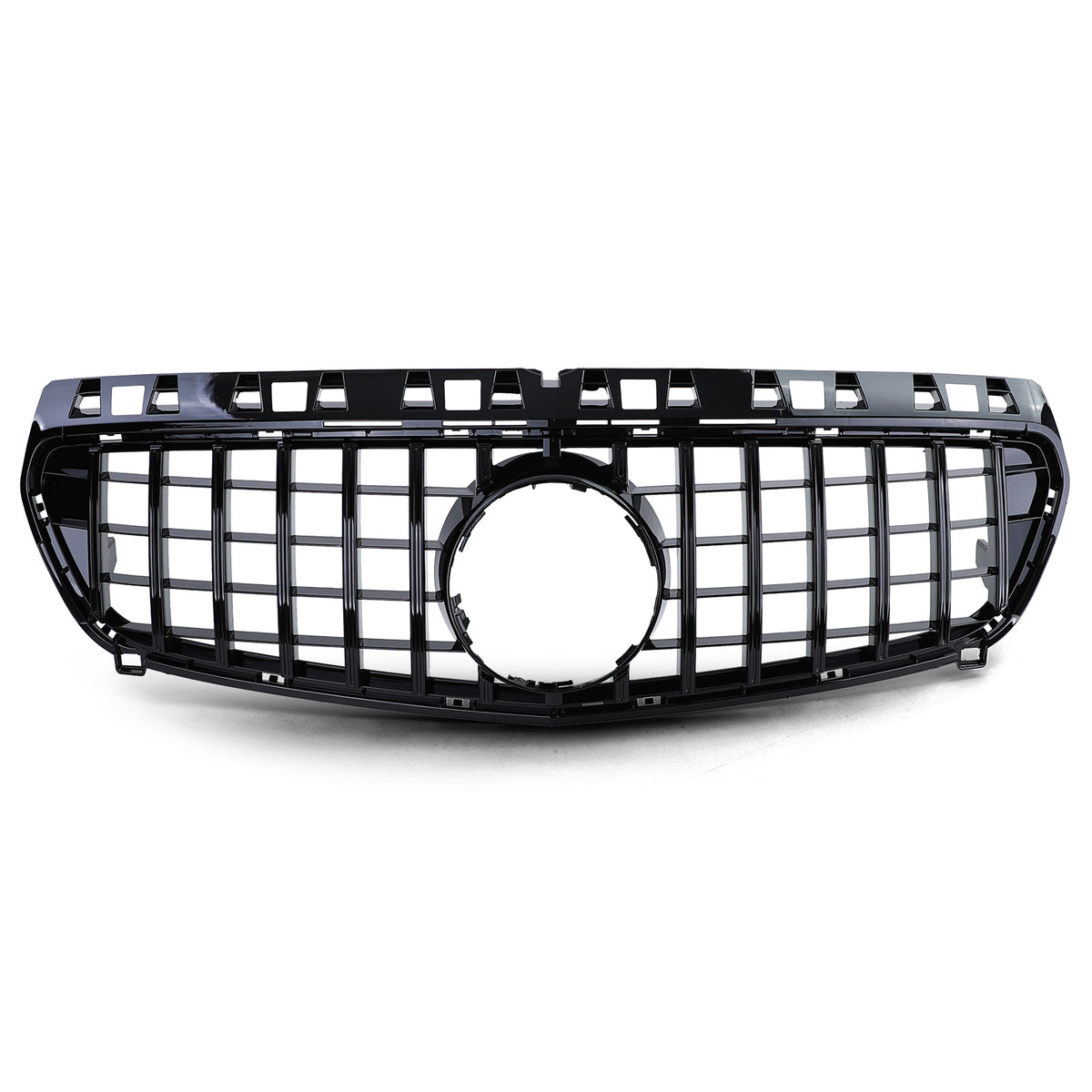 Griglia Anteriore Nera Lucida per Mercedes Classe A W176 2012-2015