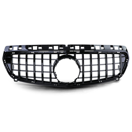 Griglia Anteriore Nera Lucida per Mercedes Classe A W176 2012-2015
