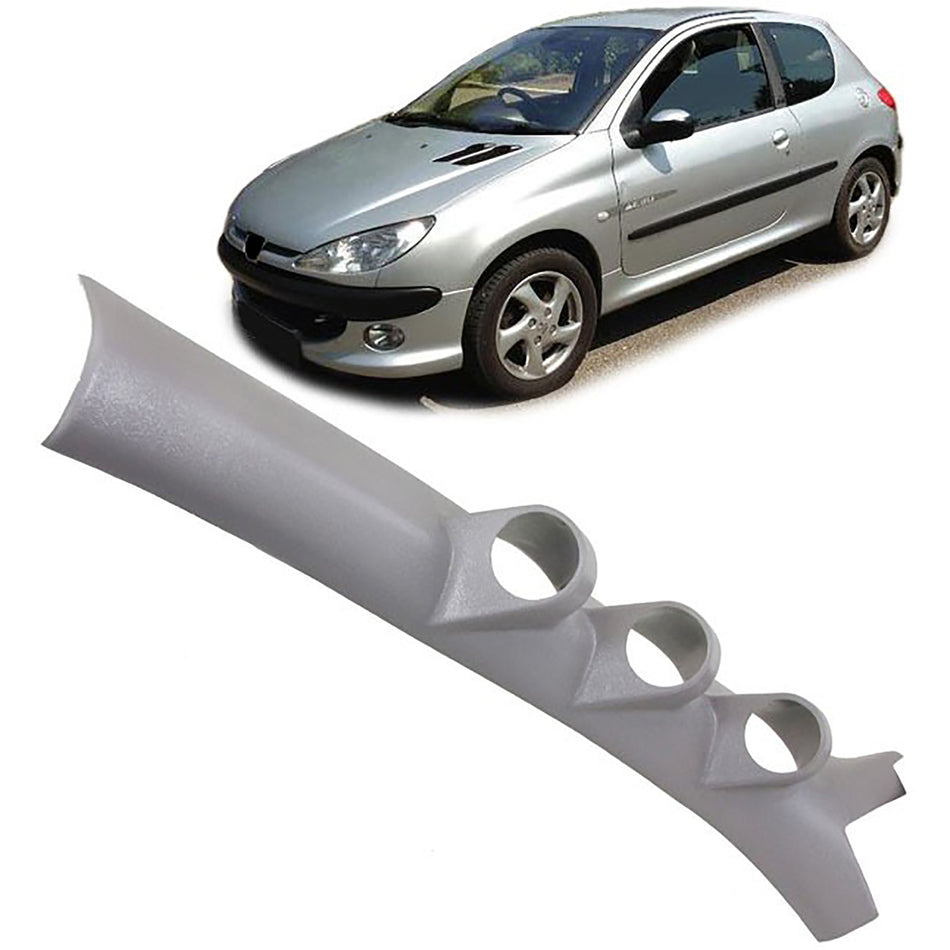 Supporto per Strumentazione Aggiuntiva Ø 52mm per Peugeot 206 (1998-2009)