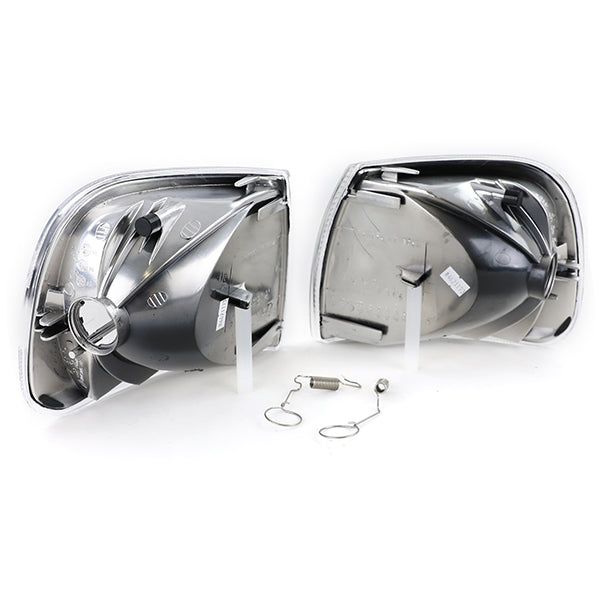 Frecce Vetro Trasparente Nere per Volkswagen Bus T4 Multivan Caravelle Dal 96