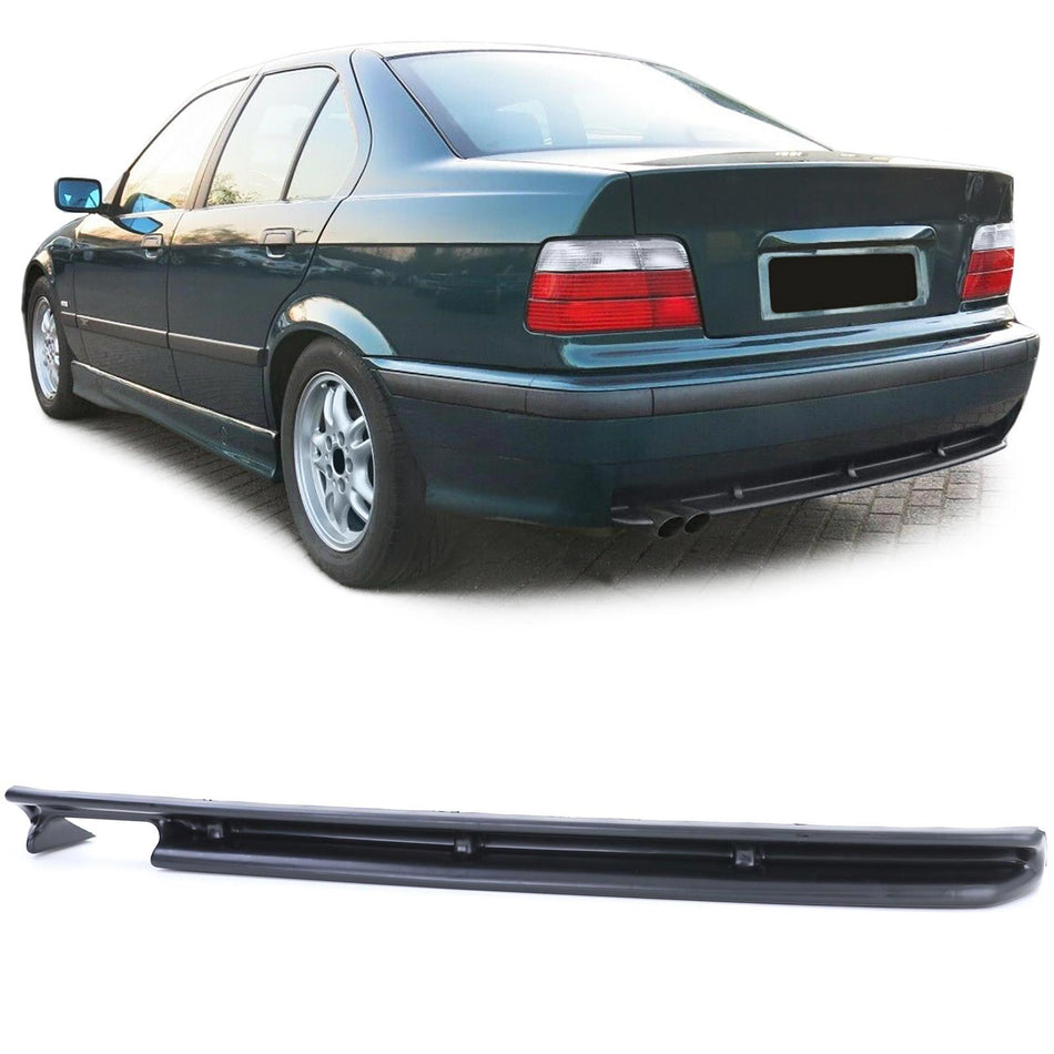 Diffusore Posteriore Doppio Tubo Sinistro Sportivo per BMW Serie 3 E36 90-99