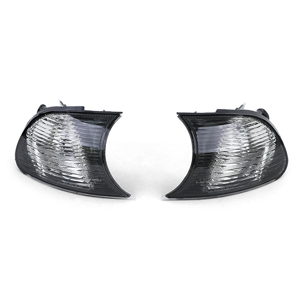 Frecce Nere Fumé con Ottica Cristallo per BMW Serie 3 E46 Coupé Cabrio 99-01