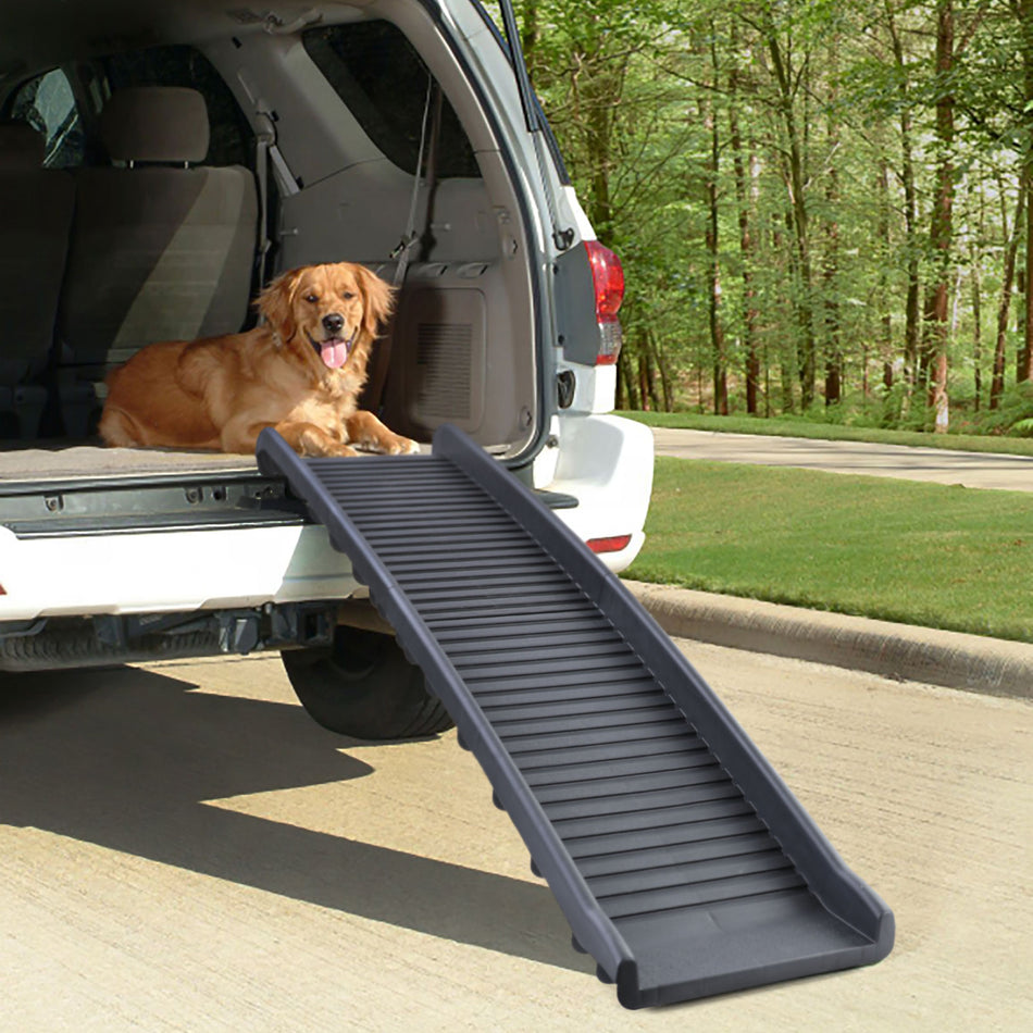 Rampe per Cani Pieghevoli Antiscivolo 155x40cm 90kg Universale