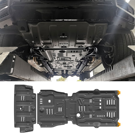 Paramotore Unterboden Schutzplatten Set per Mercedes Classe G W463 Dal 2018