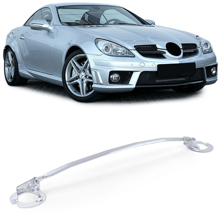 Alluminio Barra Duomi Anteriore 3 Pezzi Regolabile per Mercedes SLK R171