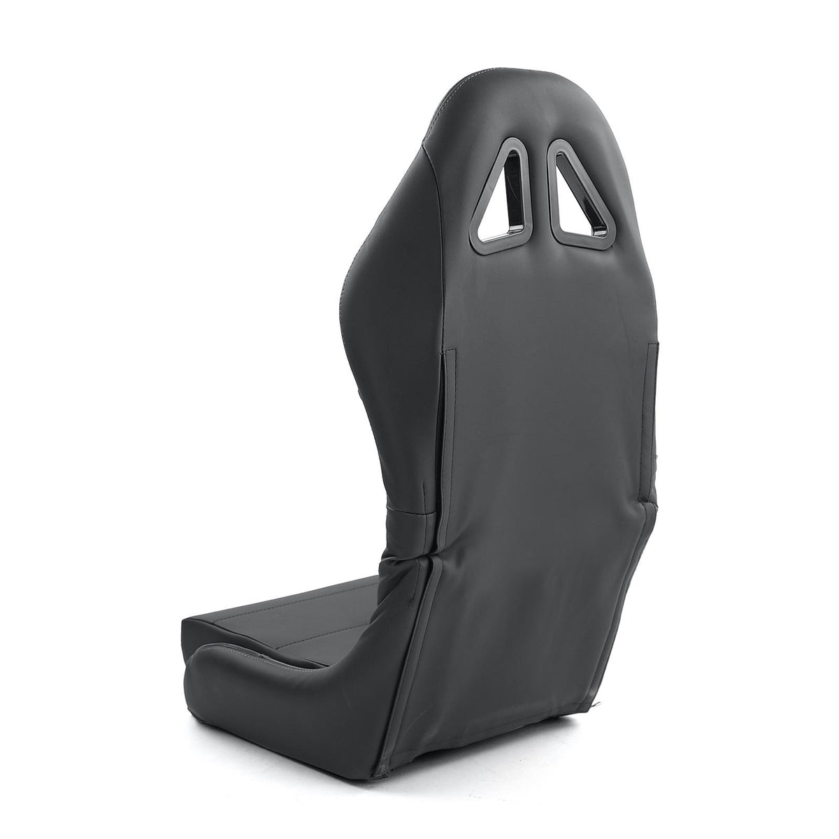Sedile Sportivo Reclinabile in Ecopelle Nera Tenzo-R Universale
