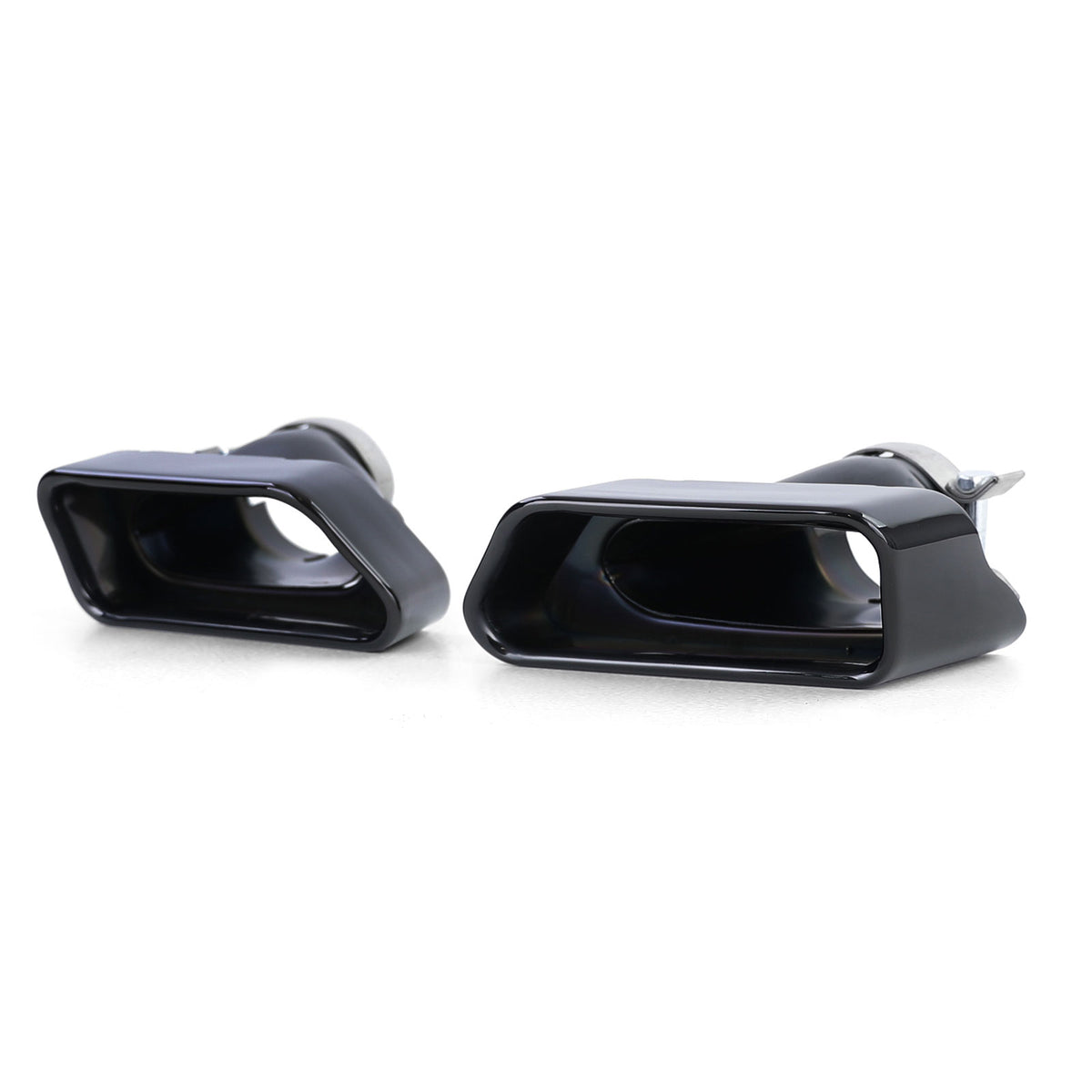 Aspirazione Terminali V8 550er Ottica Nera per BMW Serie 5 F10 F11 535i 535d