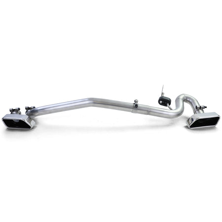 Terminali Scarico Duplex 550 Look in Acciaio per BMW F10 F11 520 523 525 528 530