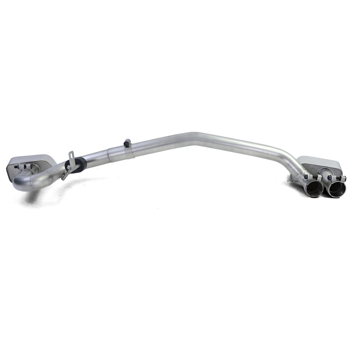 Terminali Scarico Duplex 550 Look in Acciaio per BMW F10 F11 520 523 525 528 530