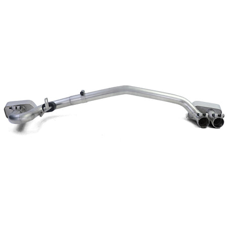 Terminali Scarico Duplex 550 Look in Acciaio per BMW F10 F11 520 523 525 528 530