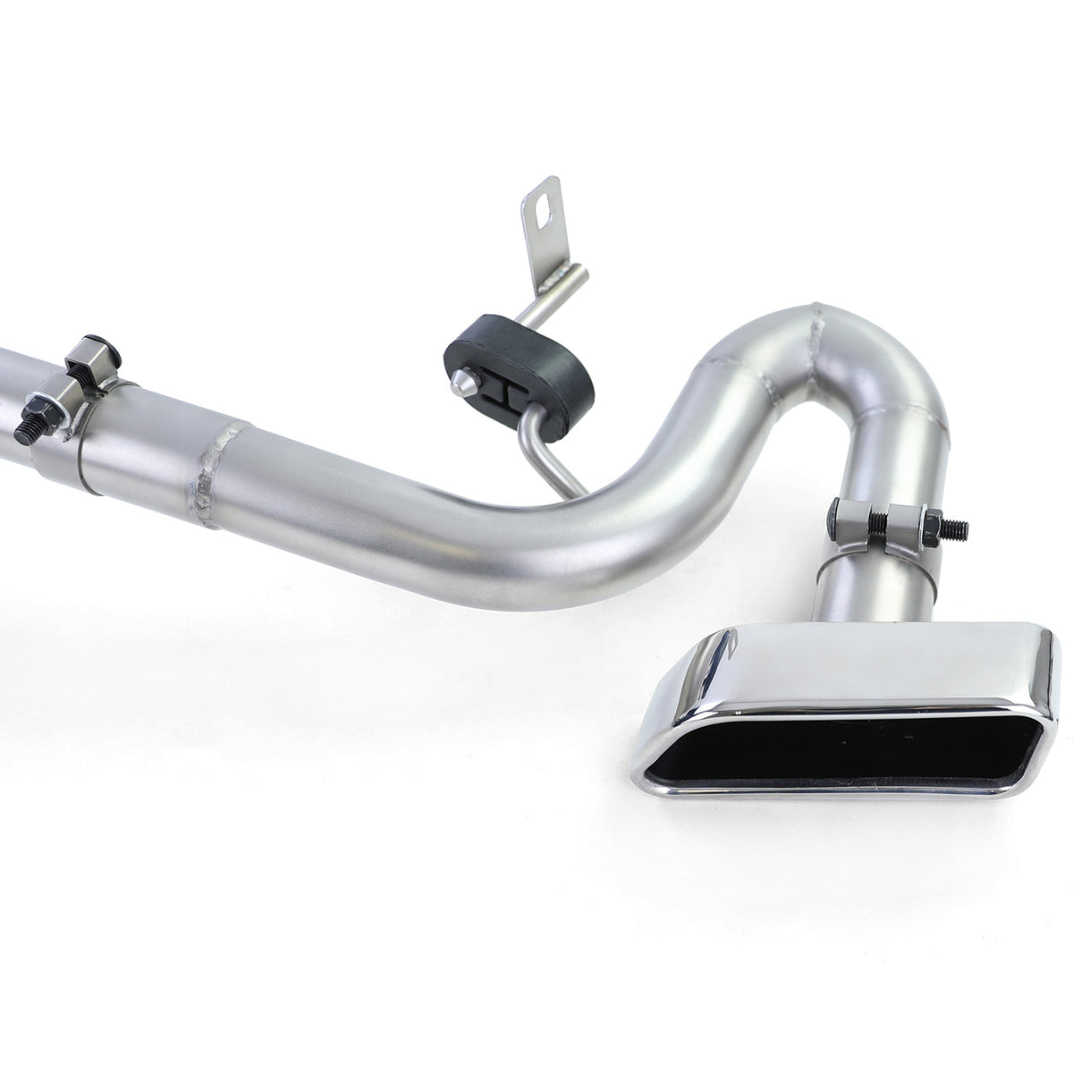 Terminali Scarico Duplex 550 Look in Acciaio per BMW F10 F11 520 523 525 528 530