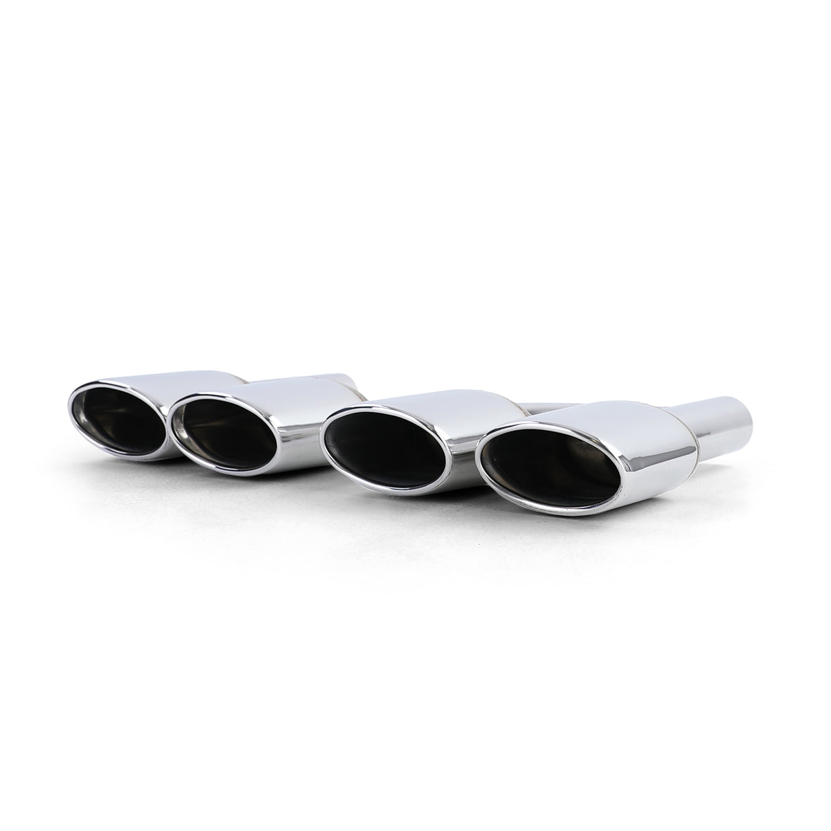 Terminali Scarico Duplex in Acciaio Inox per Mercedes W204 W211 W164 W166 W221