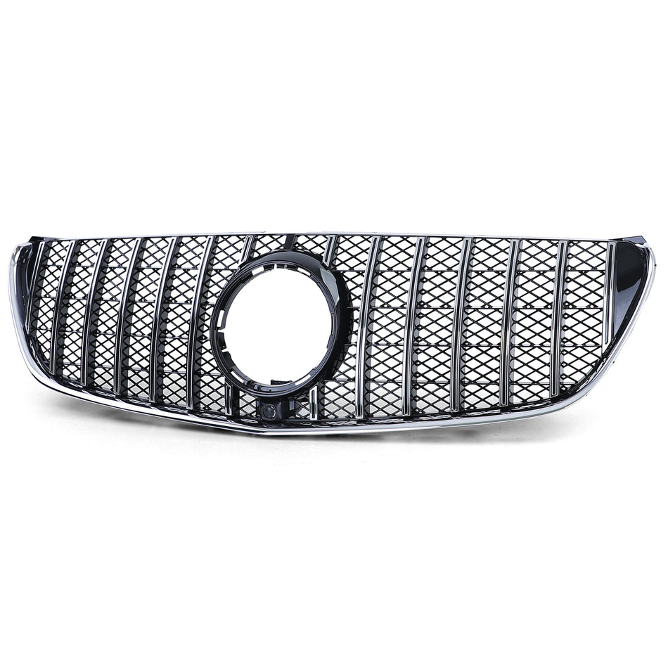 Griglia Sportiva Nera Lucida con Cromature per Mercedes Classe V W447 2014-2019