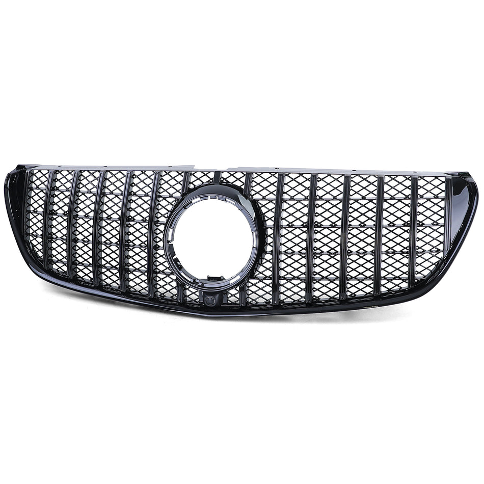 Griglia Sportiva Nera Lucida per Mercedes Classe V W447 2014-2019