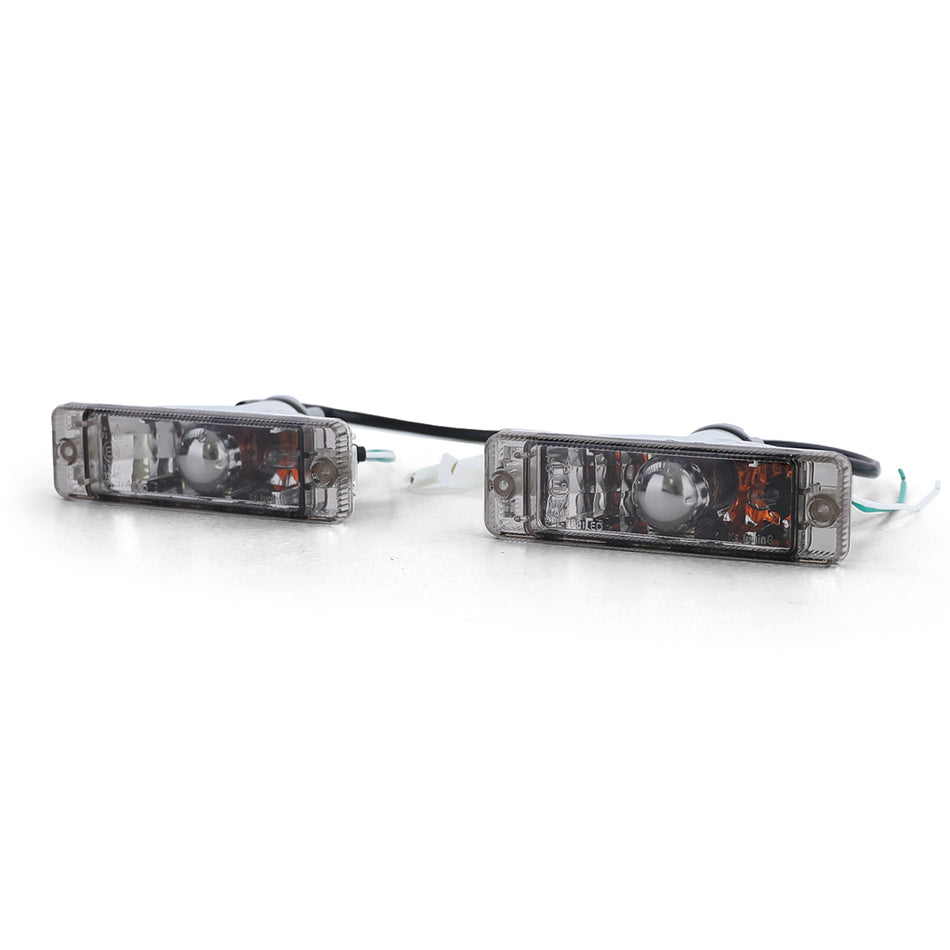 Frecce con Standlight Nero Fumé per VW Golf 1 2 Jetta 1 2 Polo 86c