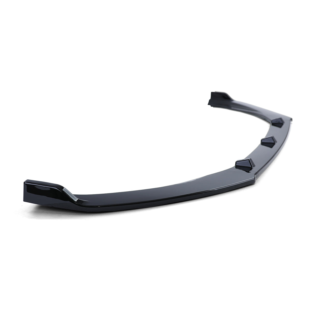 Spoiler Anteriore Nero Lucido per Volkswagen Golf 7 Berlina e Touring 12-21
