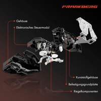 2X Serrature Attuatore Porta Anteriore Destra+Sinistra Land Rover Evoque