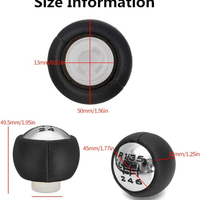 Pomello Cambio 6 Marce per -> Peugeot 307 308 3008 407 5008 807 Citroen C3 C4 C8