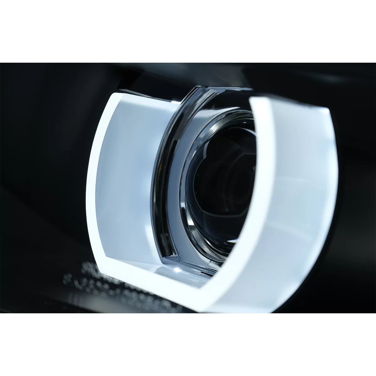 Fari LED Angel Eyes 3D Luci Diurne BMW Serie 3 E90 LCI 2008-2011 LHD