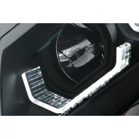 Fari LED Angel Eyes 3D Anteriore Sinistro per BMW Serie 3 E90 E91 2005-2008 LHD