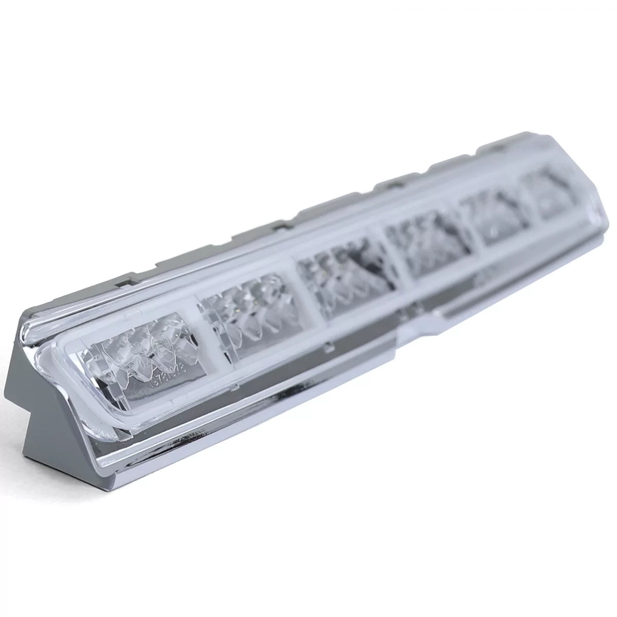 Terzo Stop Vetro Trasparente Cromato per Mercedes SLK R170 96-04 Clk C208 A208