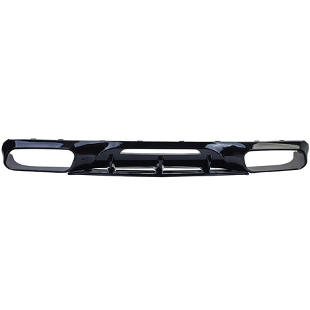 Diffusore Posteriore Sportivo con Doppio Endpipe Nero per Mercedes CLS C218