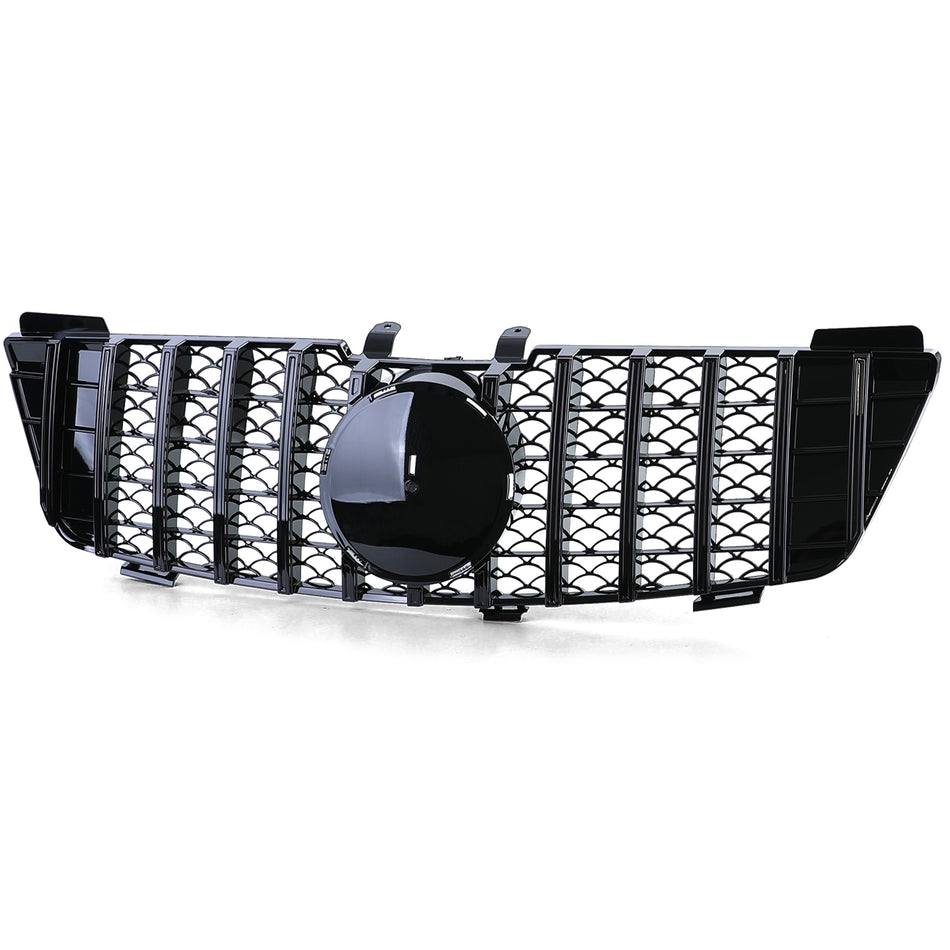 Griglia Sportiva Nera Lucida per Mercedes ML W164 (2005-2008)