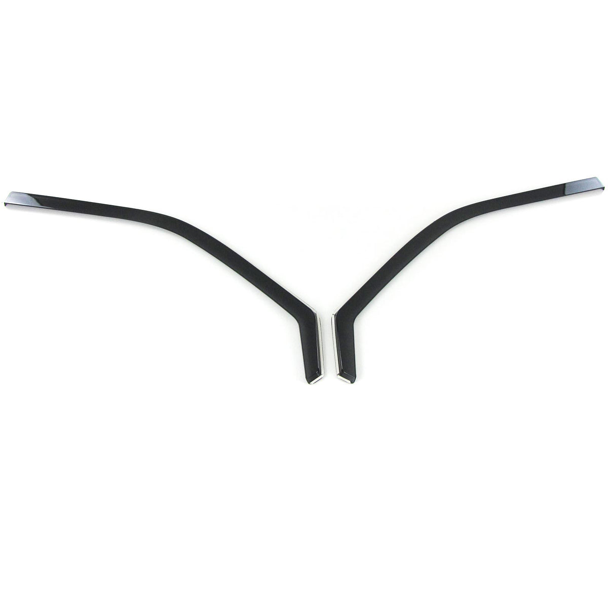 Deflettori Aria Neri Fumé per Volkswagen Bus T5 T6 dal 2003, Set Completo