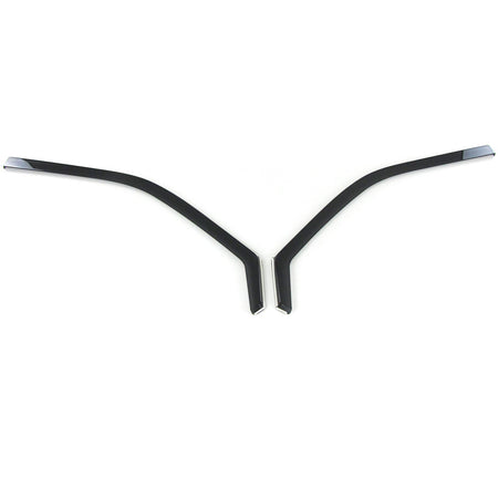 Deflettori Aria Neri Fumé per Volkswagen Bus T5 T6 dal 2003, Set Completo