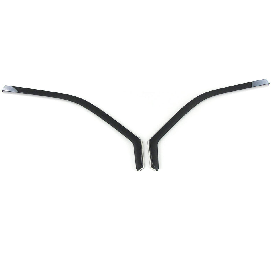 Deflettori Aria Neri Fumé per Volkswagen Bus T5 T6 dal 2003, Set Completo