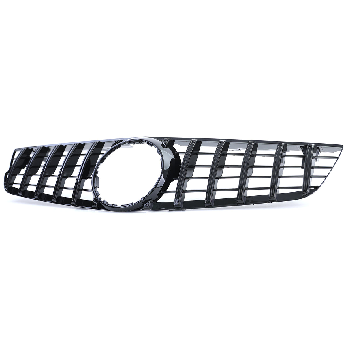 Griglia Anteriore Sportiva Nera Lucida per Mercedes SL R230 Facelift 08-12
