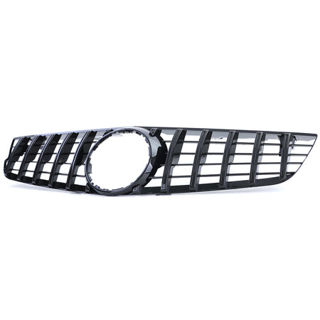 Griglia Anteriore Sportiva Nera Lucida per Mercedes SL R230 Facelift 08-12