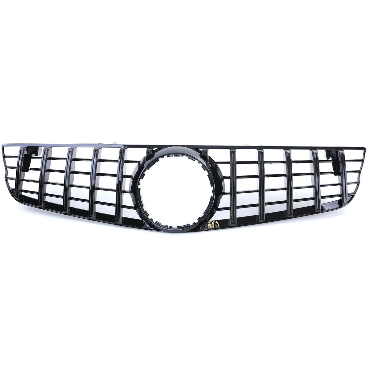 Griglia Anteriore Sportiva Nera Lucida per Mercedes SL R230 Facelift 08-12