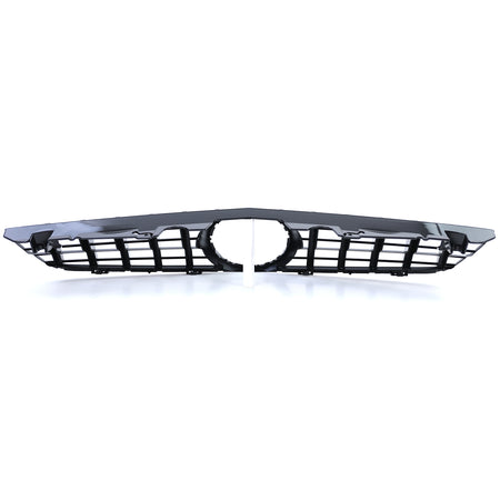 Griglia Anteriore Sportiva Nera Lucida per Mercedes SL R230 Facelift 08-12
